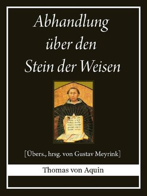 cover image of Abhandlung über den Stein der Weisen